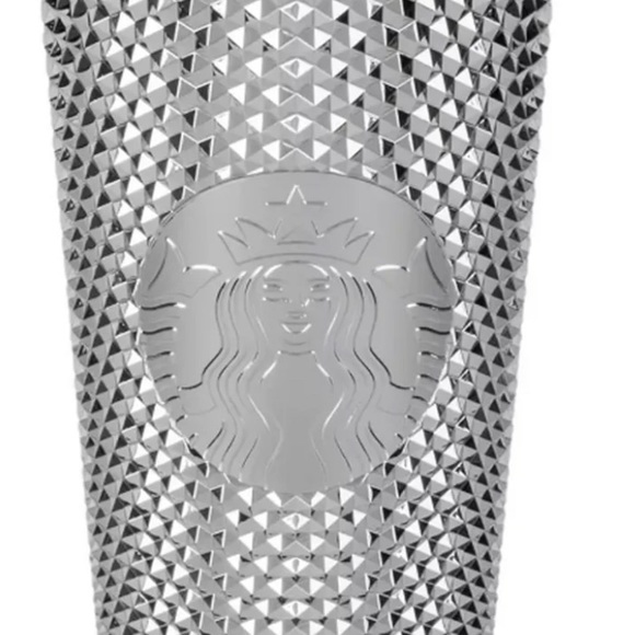 Disney Mickey 100 Years of Wonder WDW Mickey Starbucks Tumbler with Straw Silver - Picture 4 of 4